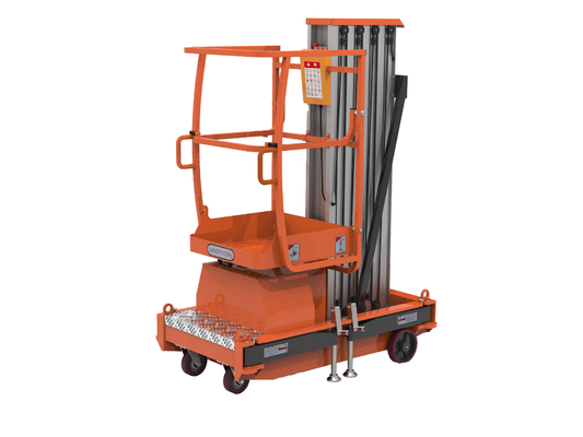 Poussez autour des ascenseurs à mât vertical unique avec plusieurs configurations de sécurité automatisées