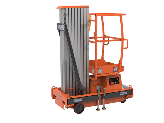 Poussez autour des ascenseurs à mât vertical unique avec plusieurs configurations de sécurité automatisées