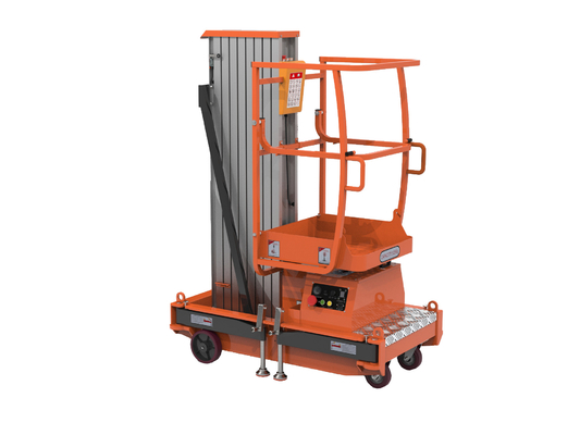 Poussez autour des ascenseurs à mât vertical unique avec plusieurs configurations de sécurité automatisées