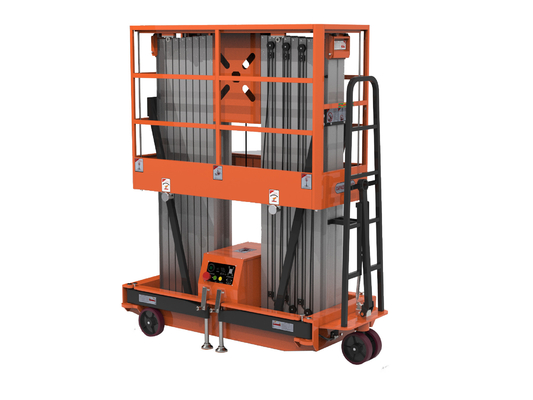 Poussez autour des ascenseurs à double mât verticaux avec un système de base durable et robuste
