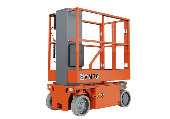 Électrique Compact Vertical Mast Lifts Structure de lumière avec une conception compacte