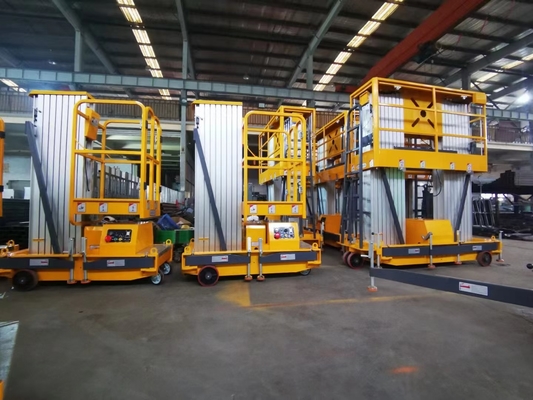 Poussez autour de l'aluminium élévateurs verticaux de mât Structure solide Soulevé en douceur